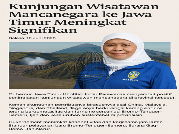 Kunjungan Wisatawan Asing Meningkat