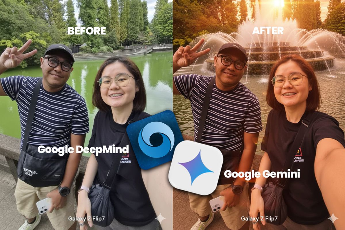 AI Gemini Nano Banana Uji Coba di Jepang, Hasil Foto Nyaris Asli